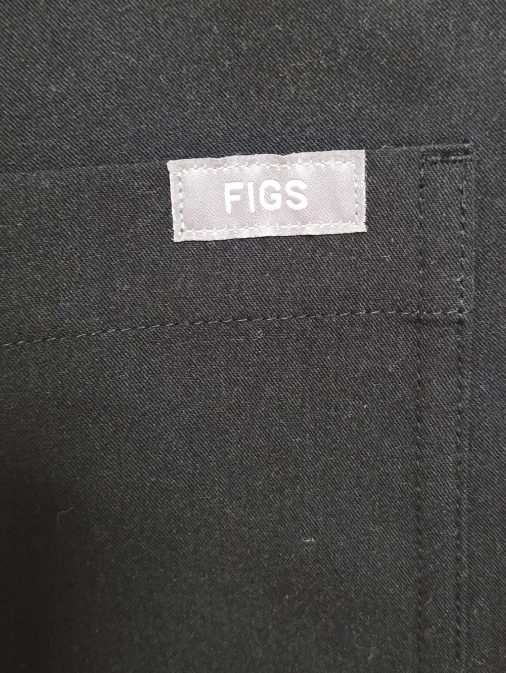 Figs Technical Collection Scrub Pants Black Large